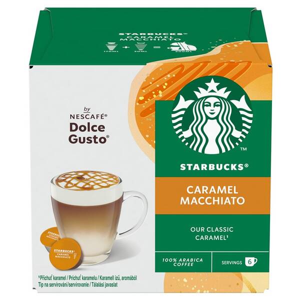 Kapsle pro espressa Starbucks CARAMEL MACCHIATO (12 ks) 

