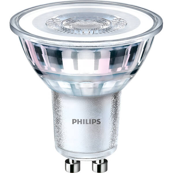 Žárovka LED Philips bodová, 3,5W, GU10, studená bílá 

