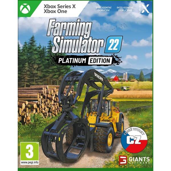 Hra GIANTS software Xbox Farming Simulator 22: Platinum Edition 


