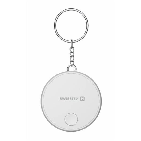 Lokátor Swissten Find Tag s funkcí Apple Find My bílý

