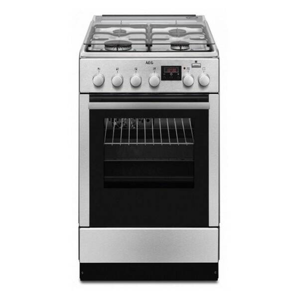Kombinovaný sporák AEG CKB56400BX nerez

