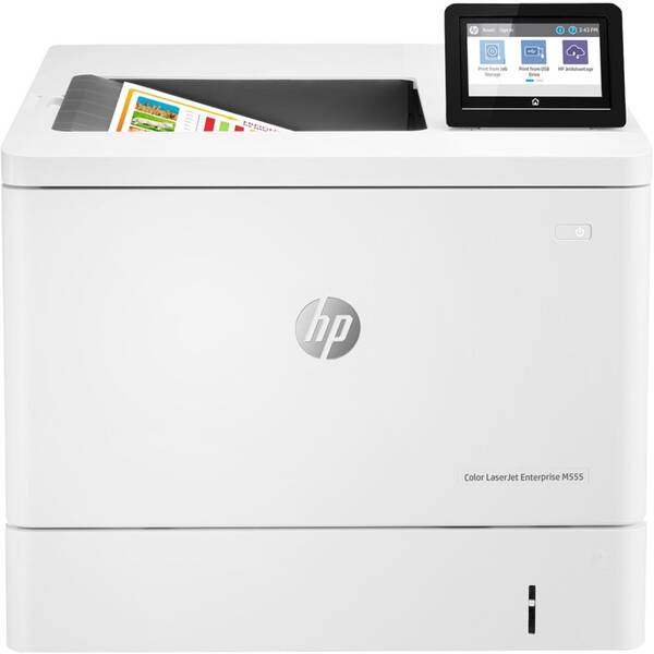 Tiskárna laserová HP Color LaserJet Ent M555dn bílá

