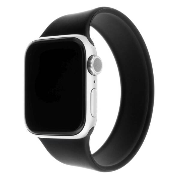 Řemínek FIXED Silicone Strap na Apple Watch 38/40/41 mm, velikost S černý

