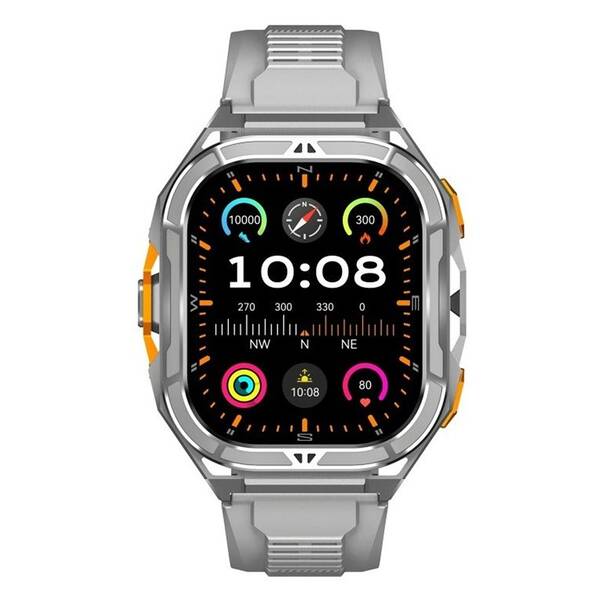 Chytré hodinky ARMODD Titan GPS stříbrné


