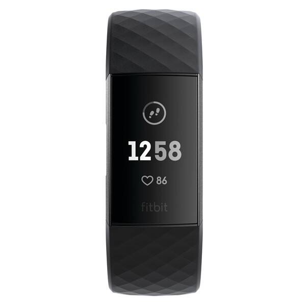 Fitness náramek Fitbit Charge 3 - Graphite, Black 

