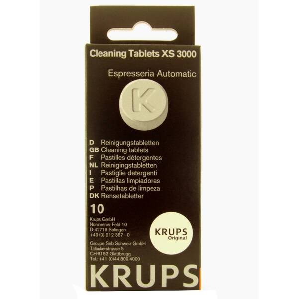 Čisticí tablety pro espressa Krups XS300010 

