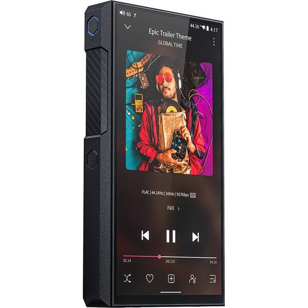 HiFi přenosný digitální přehrávač FiiO M11 Plus černý

