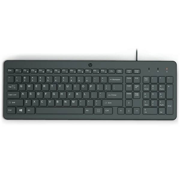 Klávesnice HP 150, CZ/SK layout černá

