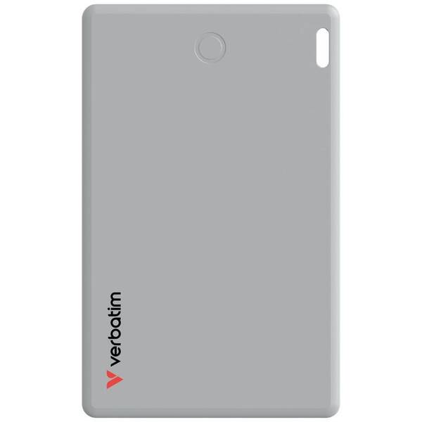 Lokátor Verbatim My Finder Card, Bluetooth Tracker stříbrný

