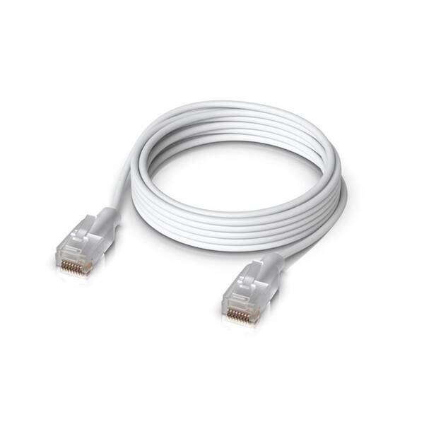 Kabel Ubiquiti UniFi Patch 2m, Cat.6, 2.5Gbps bílý

