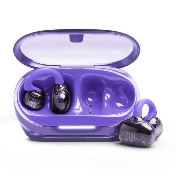 Sluchátka JBL Soundgear Clips fialová

