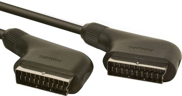 Kabel Philips Scart, 1,5 m černý


