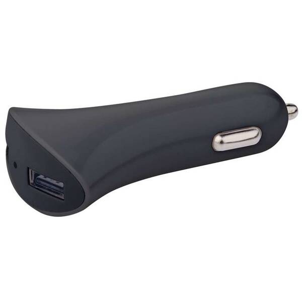 Adaptér do auta EMOS 2x USB, 2,1A (10,5W) max. černý

