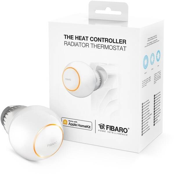 Bezdrátová termohlavice Fibaro pro Apple HomeKit 


