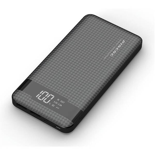 Powerbanka Viking 10000mAh QC3.0, USB-C, Lightning černá

