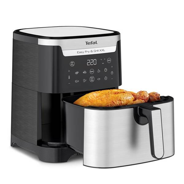 Fritéza horkovzdušná Tefal Easy Fry & Gril XXL EY801D15 černá barva
