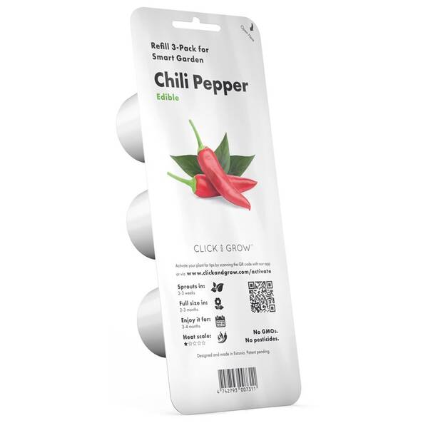 Semínka Click and Grow Chilli papričky (3 ks) 

