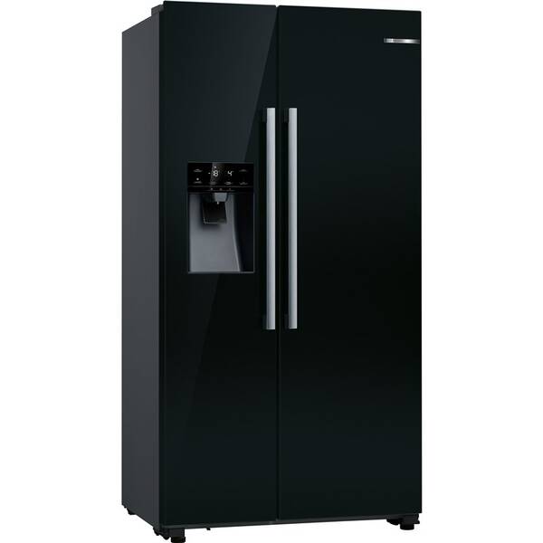 Americká lednice Bosch KAD93ABEP černá

