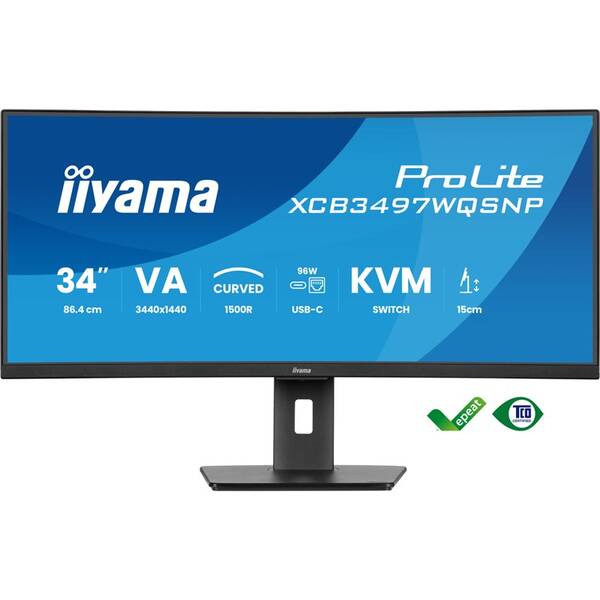 Monitor IIYAMA ProLite XCB3497WQSNP-B1 černý

