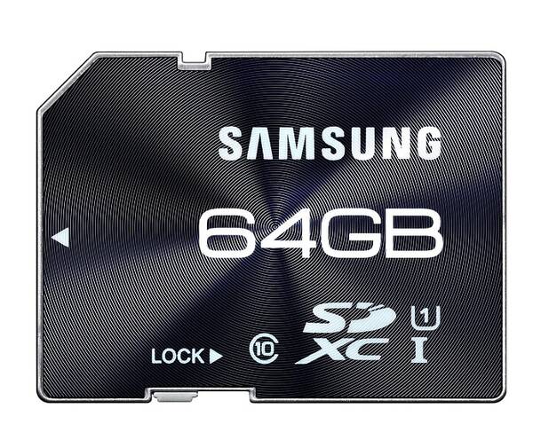 Paměťová karta Samsung 64GB cass 10 

