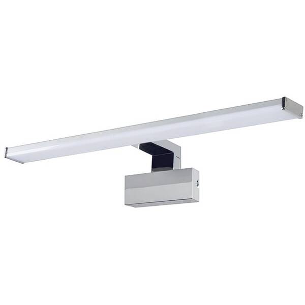Nástěnné svítidlo Top Light Texas XL CCT koupelnové LED, 10W, 1000lm, IP44, teplá/neutrální/studená bílá stříbrné

