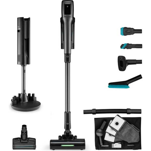 Tyčový vysavač Hisense HVC676999DA Hi-Move IX InverterTech šedý

