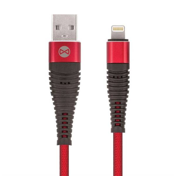 Kabel Forever USB/Lightning, 1m červený

