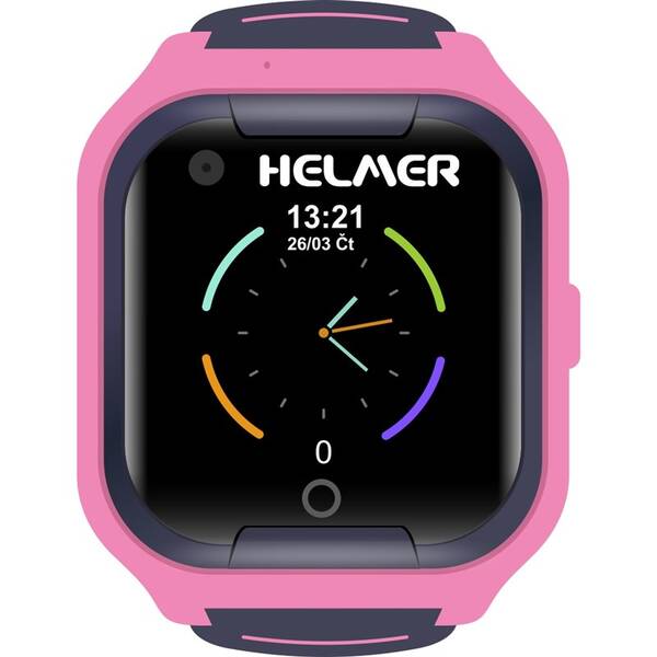 Chytré hodinky Helmer LK709 růžové


