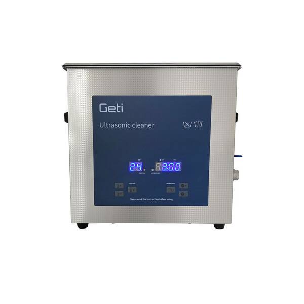 Ultrazvuková čistička Geti GUC 10B, 10 l nerez

