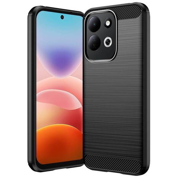 Kryt na mobil WG Carbon na Xiaomi Redmi 17 4G/5G černý

