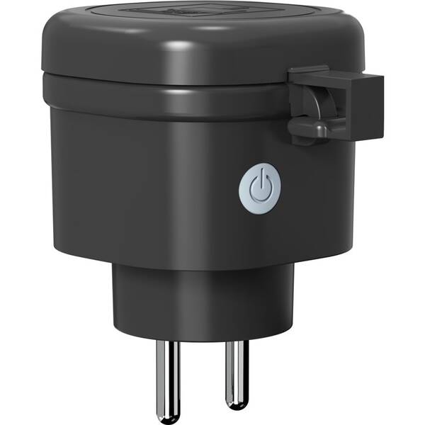 Chytrá zásuvka IMMAX NEO LITE SMART, venkovní, Wi-Fi, typ F černá


