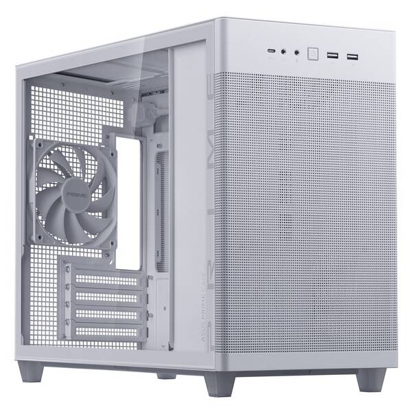 Case Asus AP201 Tempered Glass bílá

