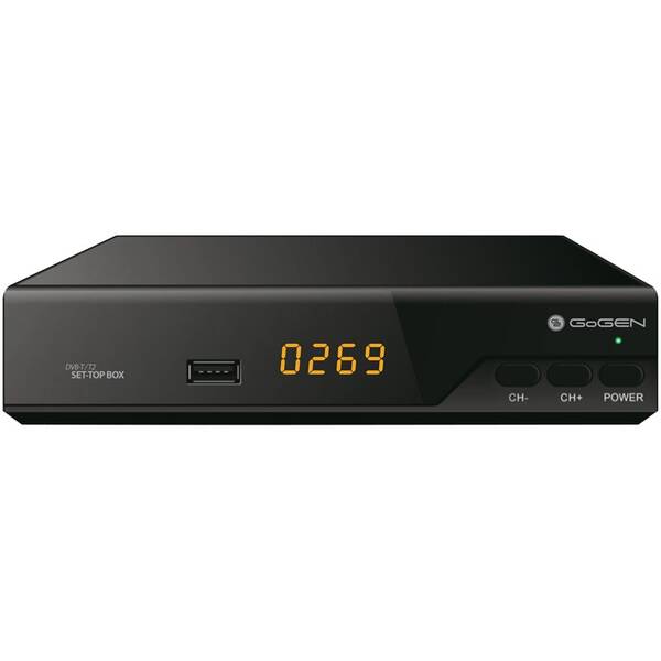 Set-top box GoGEN DVB 269 černá barva
