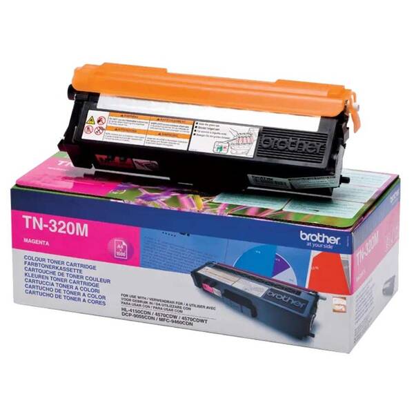 Toner Brother TN-320M, 1500 stran purpurový

