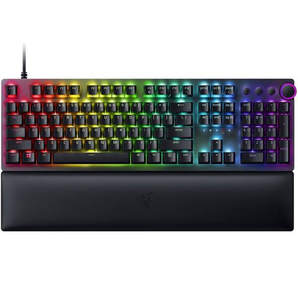 Klávesnice Razer Huntsman V2 (Purple Switch) - US Layout černá

