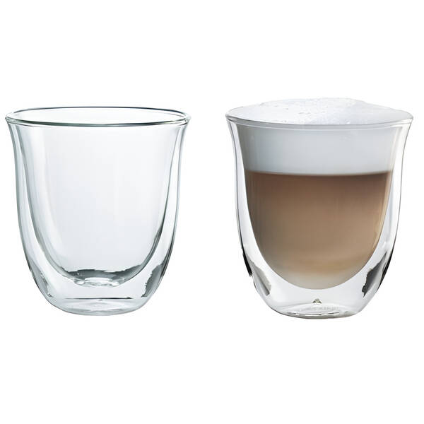 Skleničky na cappuccino De'Longhi 2 ks 

