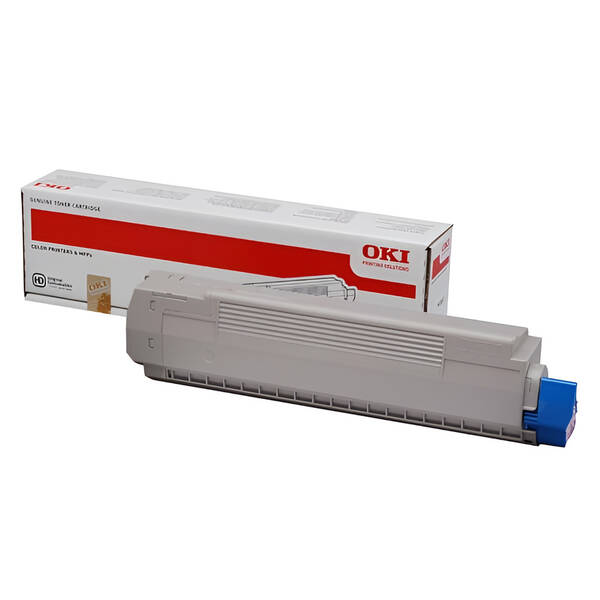 Toner OKI MC861, 10000 stran azurový

