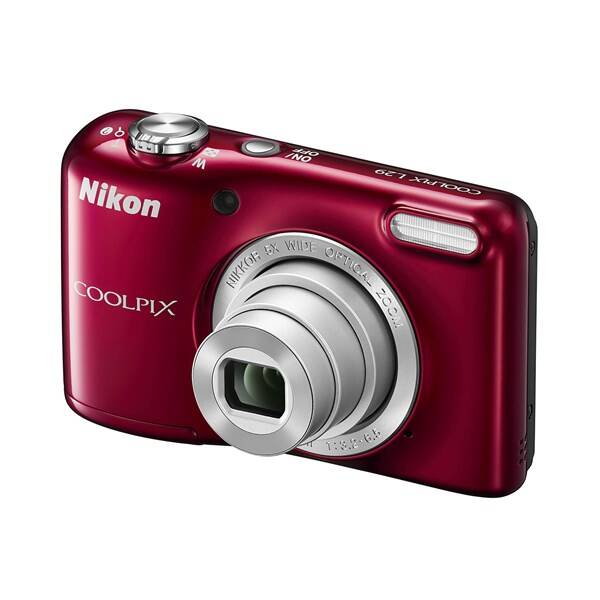 Digitální fotoaparát Nikon L29 červený

