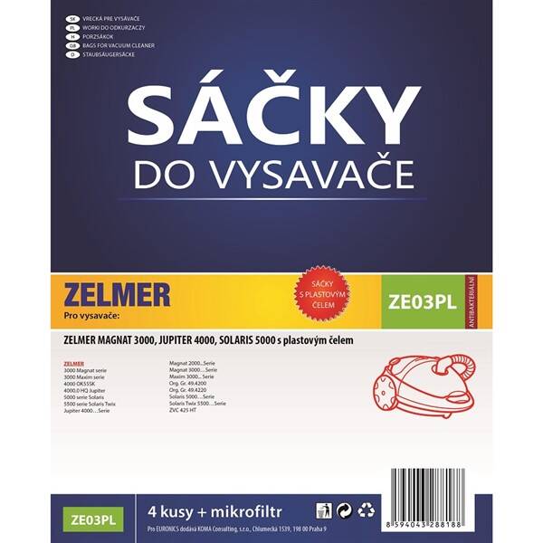 Sáčky do vysavače Koma ZE03PL 

