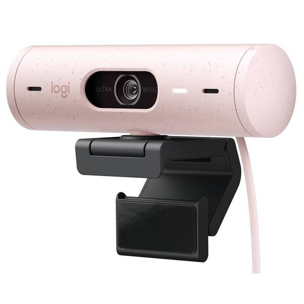 Webkamera Logitech Brio 500 růžová

