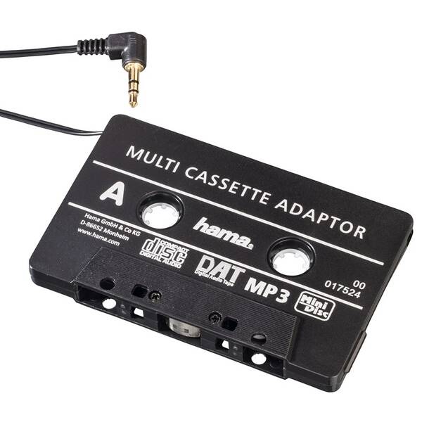 Redukce Hama do automobilu kazeta / Jack 3,5mm 

