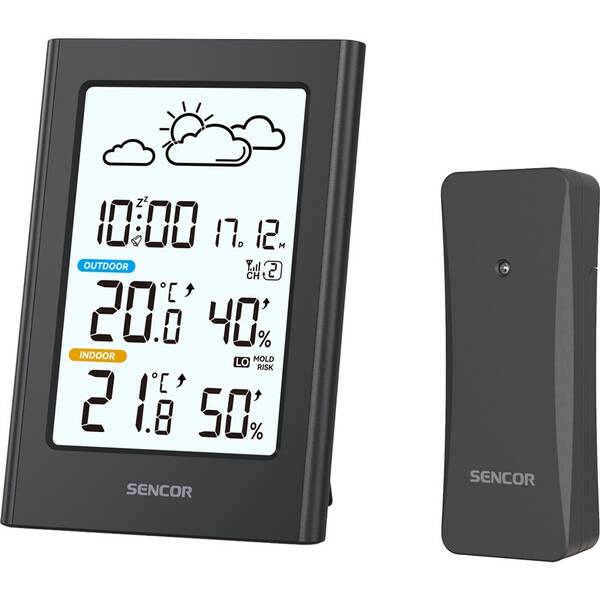 Meteorologická stanice Sencor SWS 2700 černá

