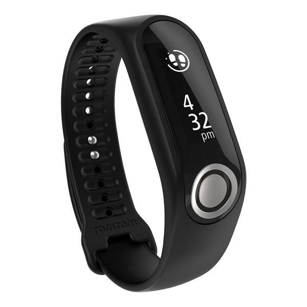 Monitorovací náramek Tomtom Touch Fitness Tracker Cardio + Body Composition (L) černé

