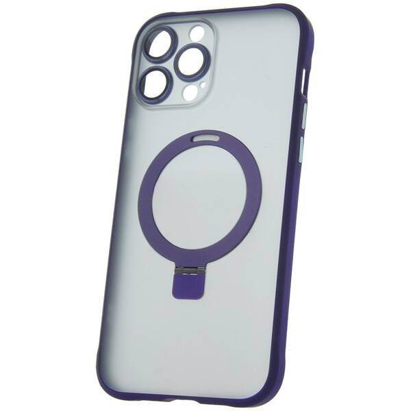 Kryt na mobil CPA Mag Ring na Apple iPhone 13 Pro Max fialový


