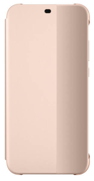 Pouzdro na mobil flipové Huawei Original Folio na P20 Lite růžové

