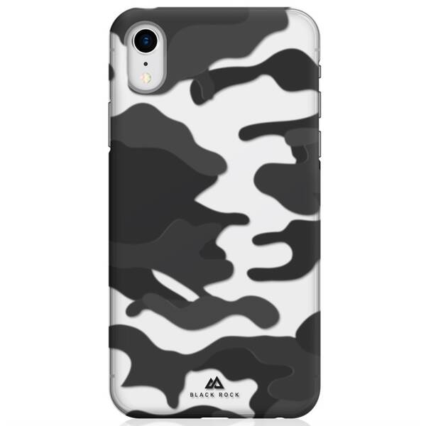 Kryt na mobil Black Rock Camouflage Case na Apple iPhone XR černý

