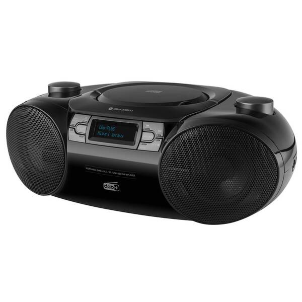 Radiopřijímač DAB+/CD GoGEN CDM 390 BTDABS černý/šedý

