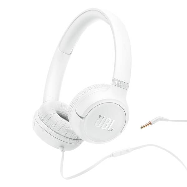 Sluchátka JBL Tune 530, Jack 3.5 mm bílá

