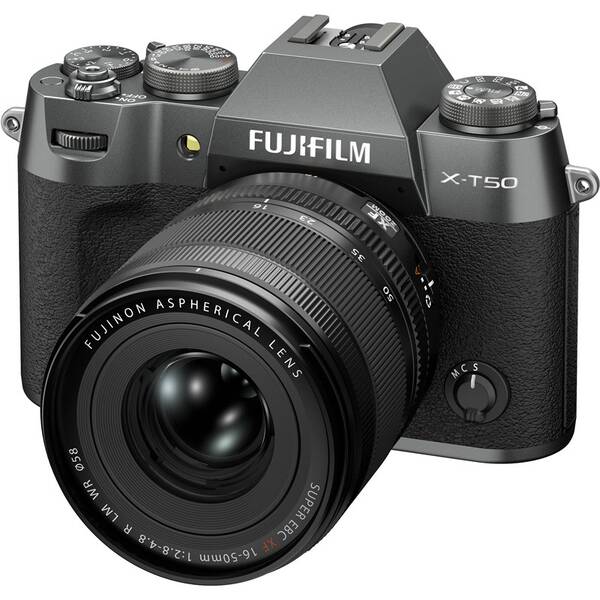 Digitální fotoaparát Fujifilm X-T50 + XF 16-50mm f/2.8-4.8 R LM WR černý/šedý

