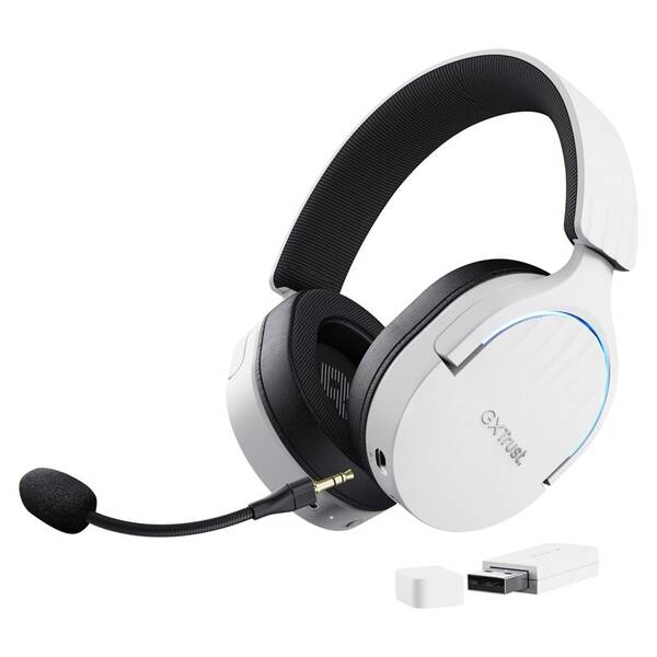 Headset Trust GXT 491 FAYZO bílý

